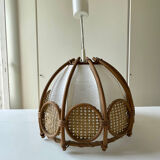 Bamboo and rattan suspension from the 60s/70s.