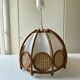 Bamboo and rattan suspension from the 60s/70s.