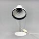 Mid-century White Metal Table Lamp, Czechoslovakia