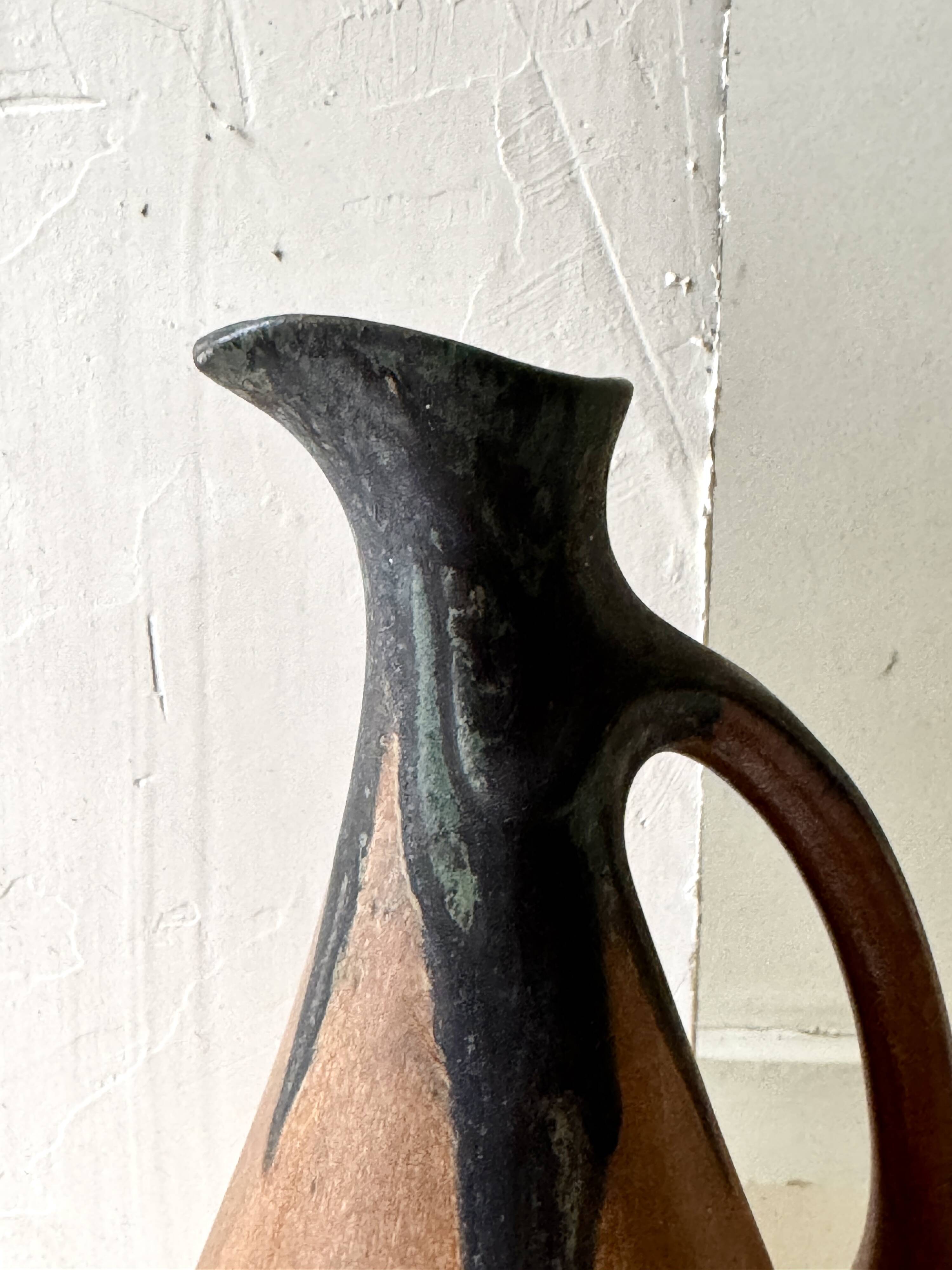Vase solifore / huilier signé Denbac et numeroté