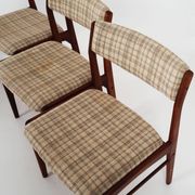 Set of six rosewood chairs, Danish design, 1970s, manufactured by Thorsø Møbelfabrik