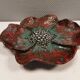 Earthenware dish, in beautiful partial glaze. Made by Sloth keramik Danamrk 1978