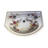 Washbasin old porcelain floral decoration