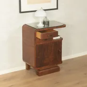 Classic 1930s chest of drawers with asymmetrical design