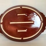 Garnet plate made in Brittany