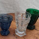 Charles x period violet glasses