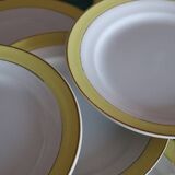 11 yellow plates KG Lunéville France