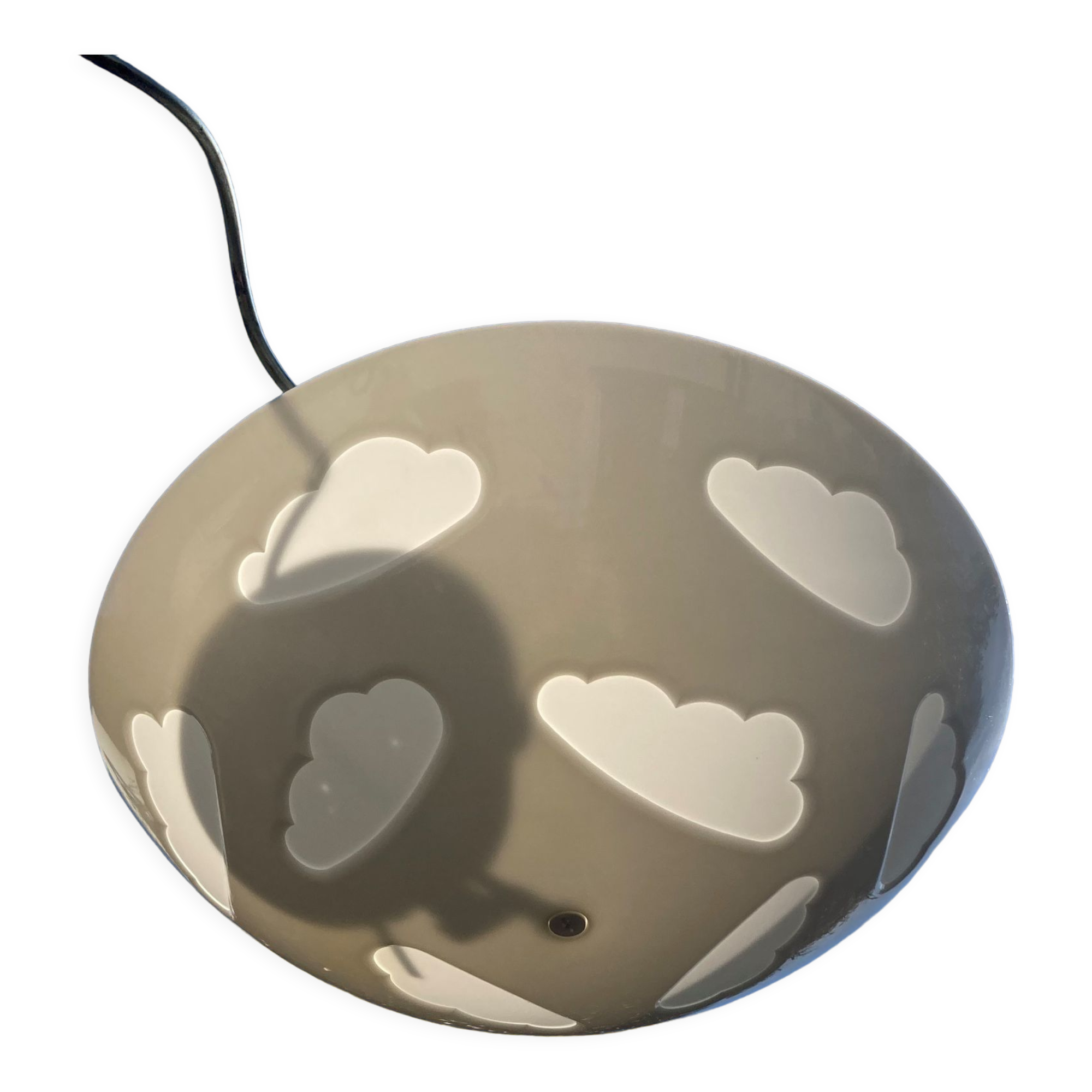 White cloud ceiling lamp Ikea Skojig