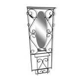 Porte manteau vestiaire art-déco en fer forgé