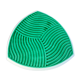 Ceramic table mat of Sarreguemines vintage design 60s