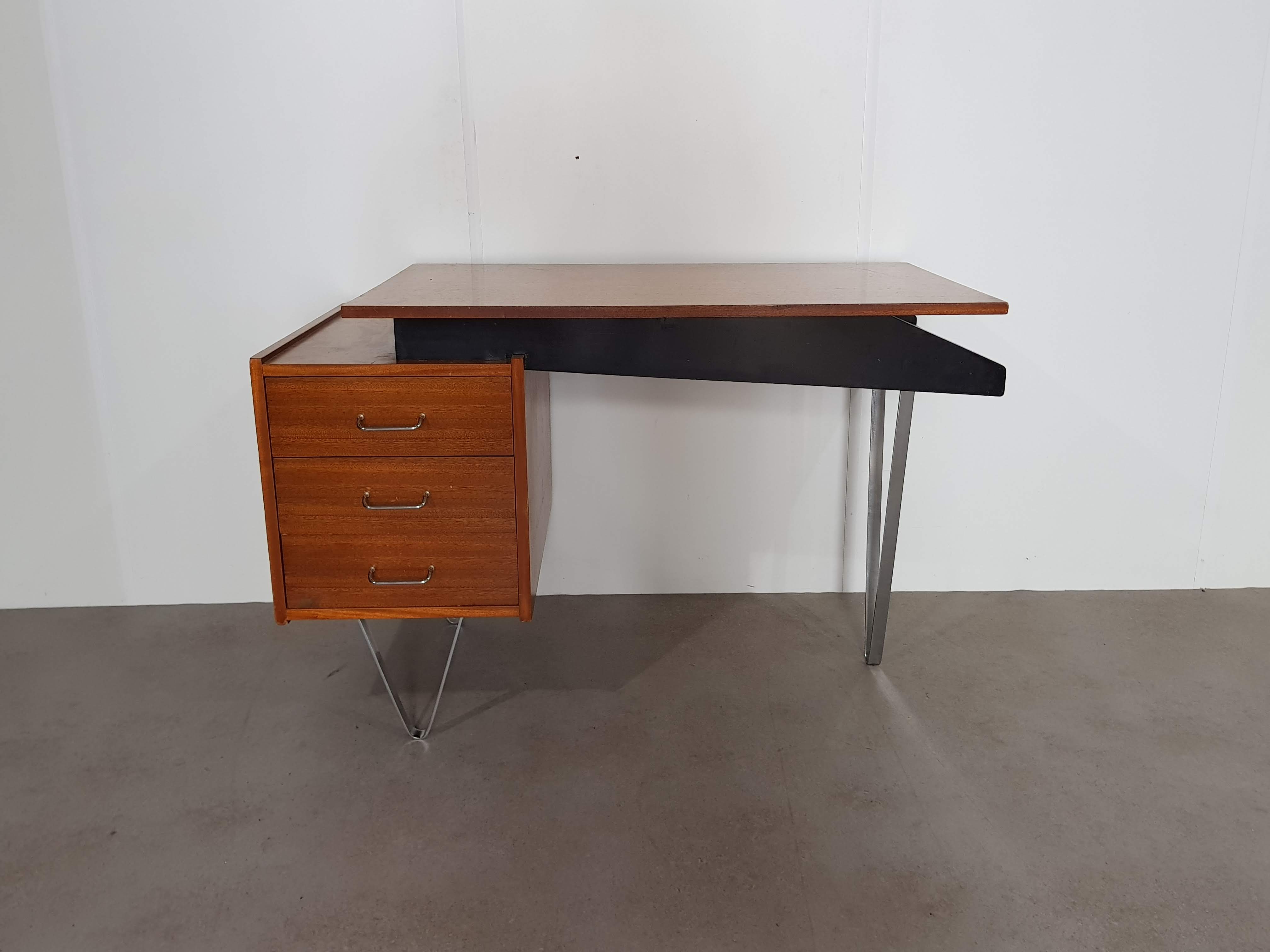 Cees Braakman for Pastoe teak desk the Netherlands 1960s