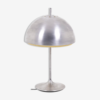 Lampe champignon en inox, années 1970