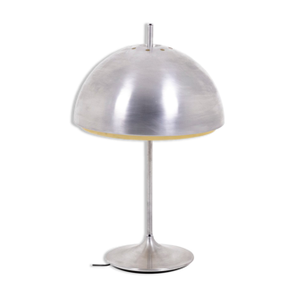 Stainless steel mushroom lamp, 1970s