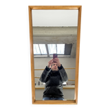 60s trapezoid mirror Scandinavian style 82 x 45 cm