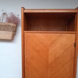 Wing-shaped locker cabinet from the 1950s