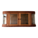 Elegant Art Deco-style hanging display cabinet