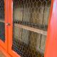 Vaisselier bois brut et ocre