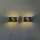C-1701 Collage Wall Lamp By Willem Van Oyen For Raak Amsterdam, The Netherlands 1960S