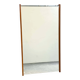 Miroir mural avec cadre en teck, années 1960