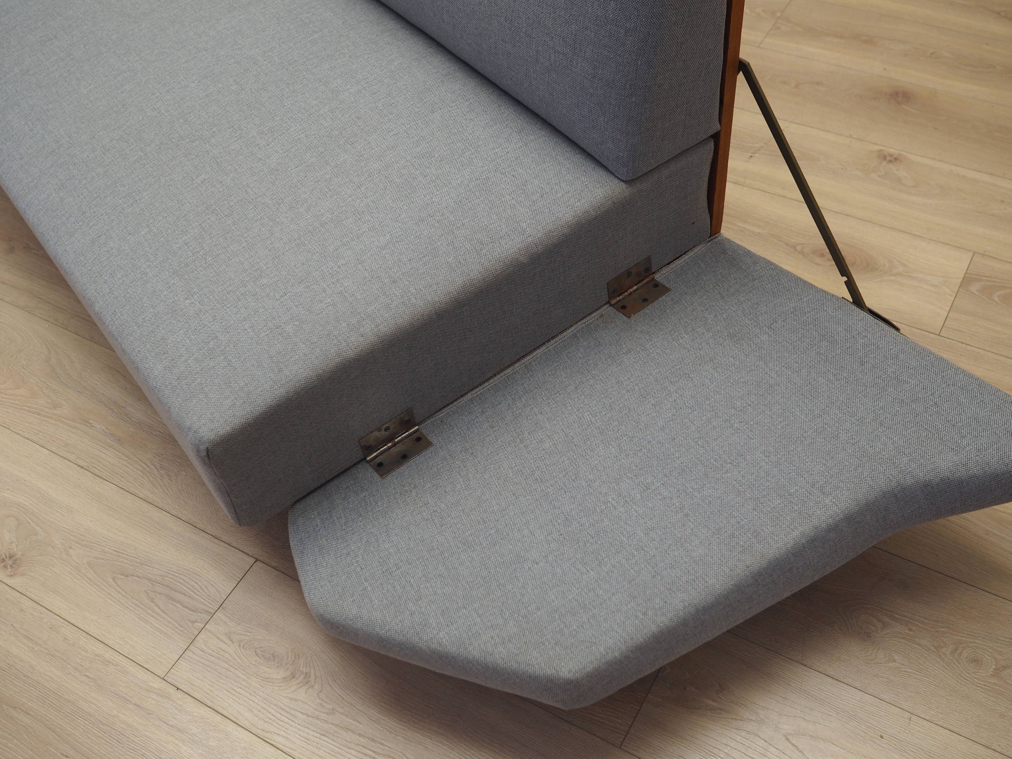 Grey sofa, Danish design, 1960s, produced in Denmark