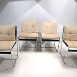 Chaises de salle à manger Tecta D 96, lot de 4, par Hans Könecke, 1960
