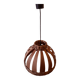 Scandinavian wooden slat suspension
