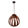 Scandinavian wooden slat suspension