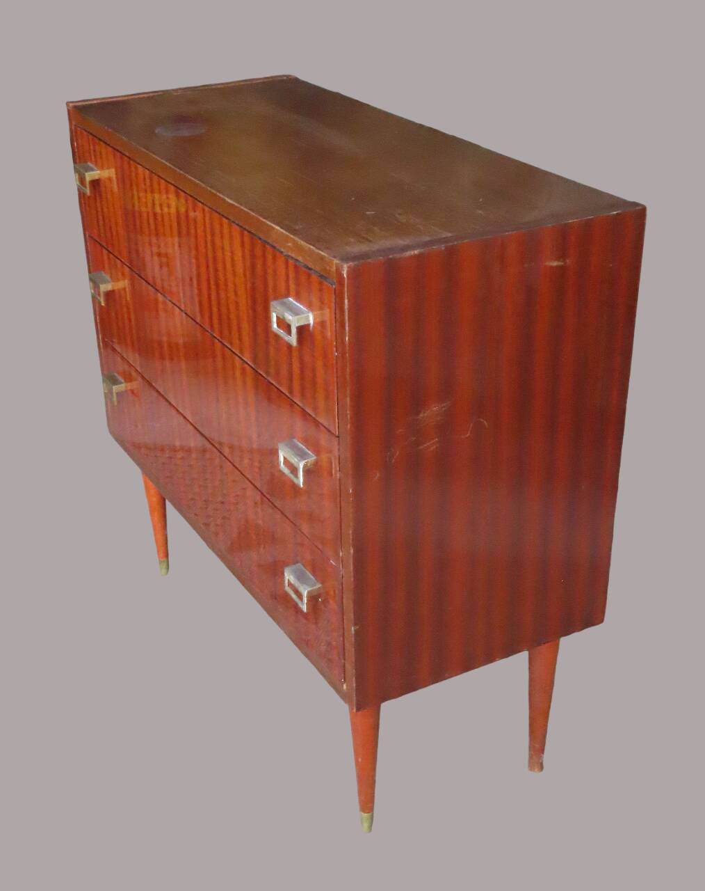 Vintage 3 Drawer Chest of Drawers Year 50/60