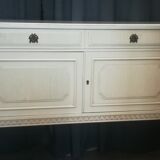 Enfilade style Louis XVI lacquered cream