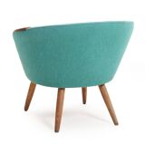 Chair oak and wool 1950