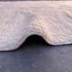 Moroccan rug Beni M'Rirt white - 177 x 264 cm