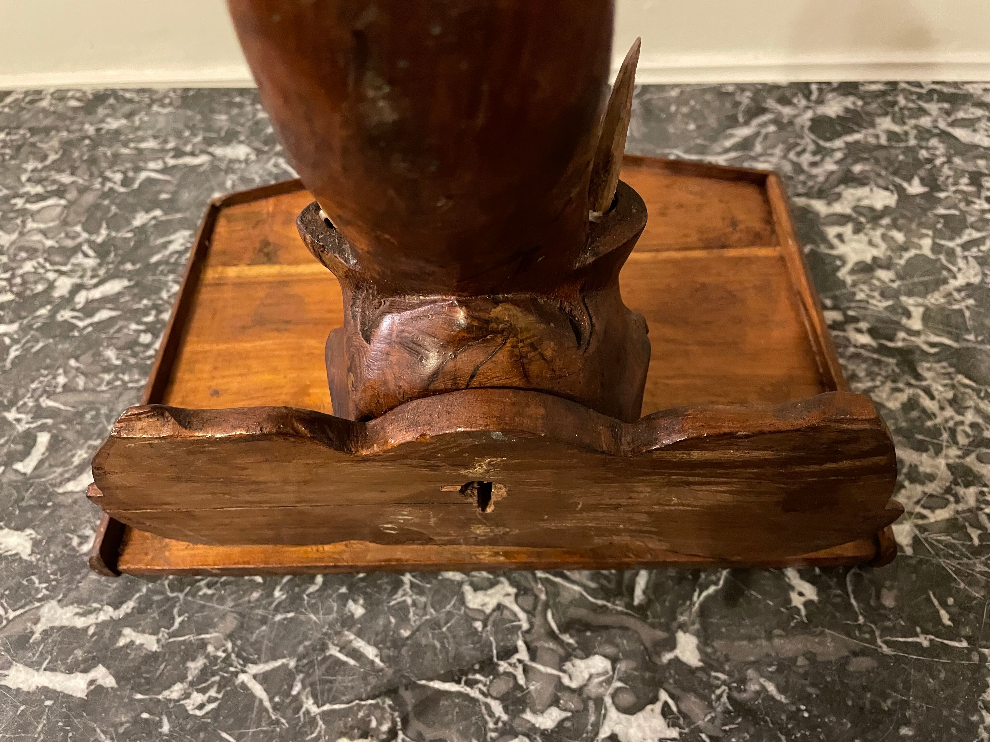 Wall console elephant head