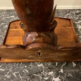 Wall console elephant head