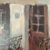 Painting Parisian terraces