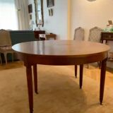 Louis XVI style dining room table with extensions