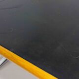 Warren Platner Large Leather Desk by Knoll International, 1973