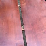 19th-century wooden extendable console table with 3 extensions.