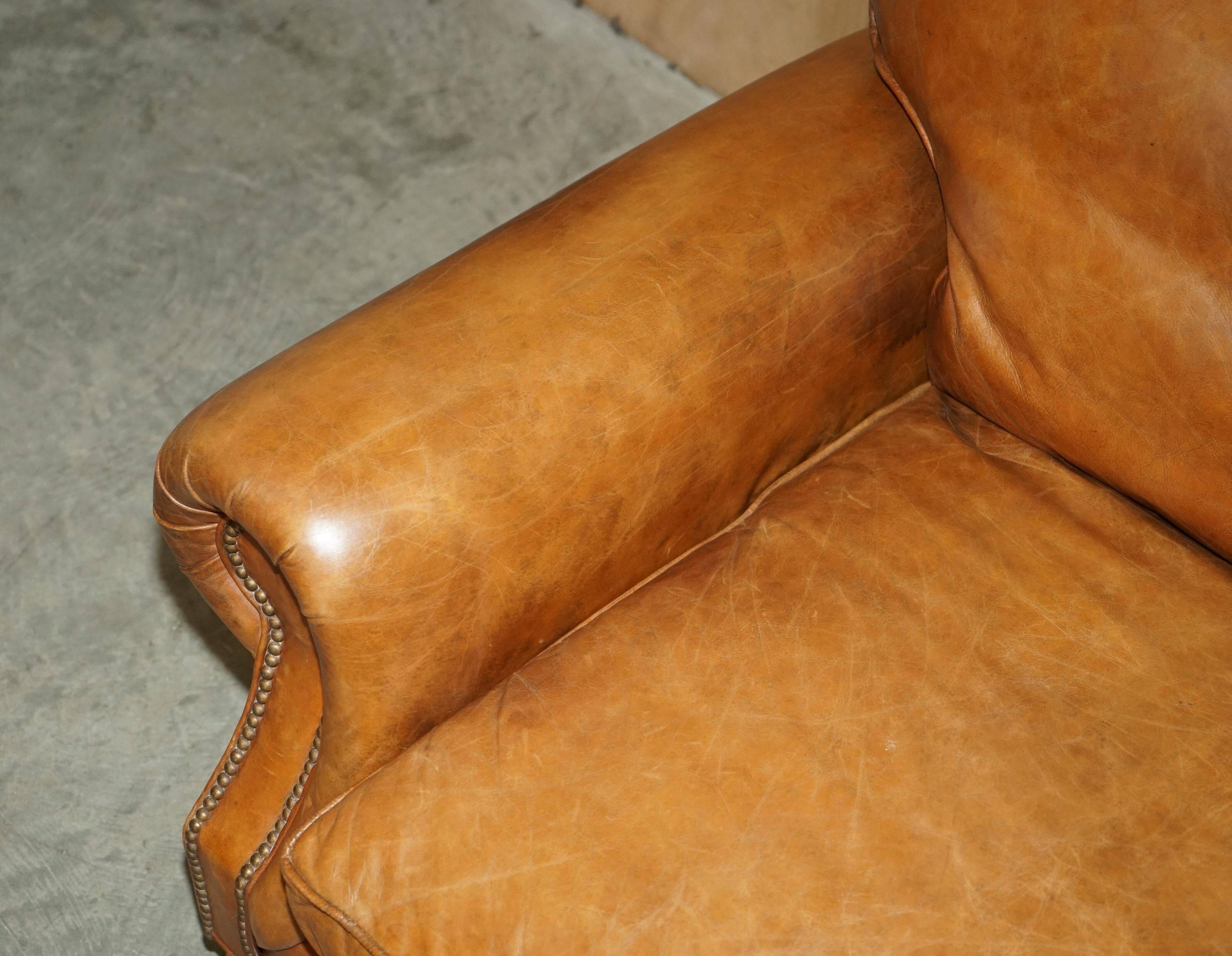 Balmoral Heritage Leather Sofa by Timothy Oulton