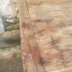 Natural patina farm table
