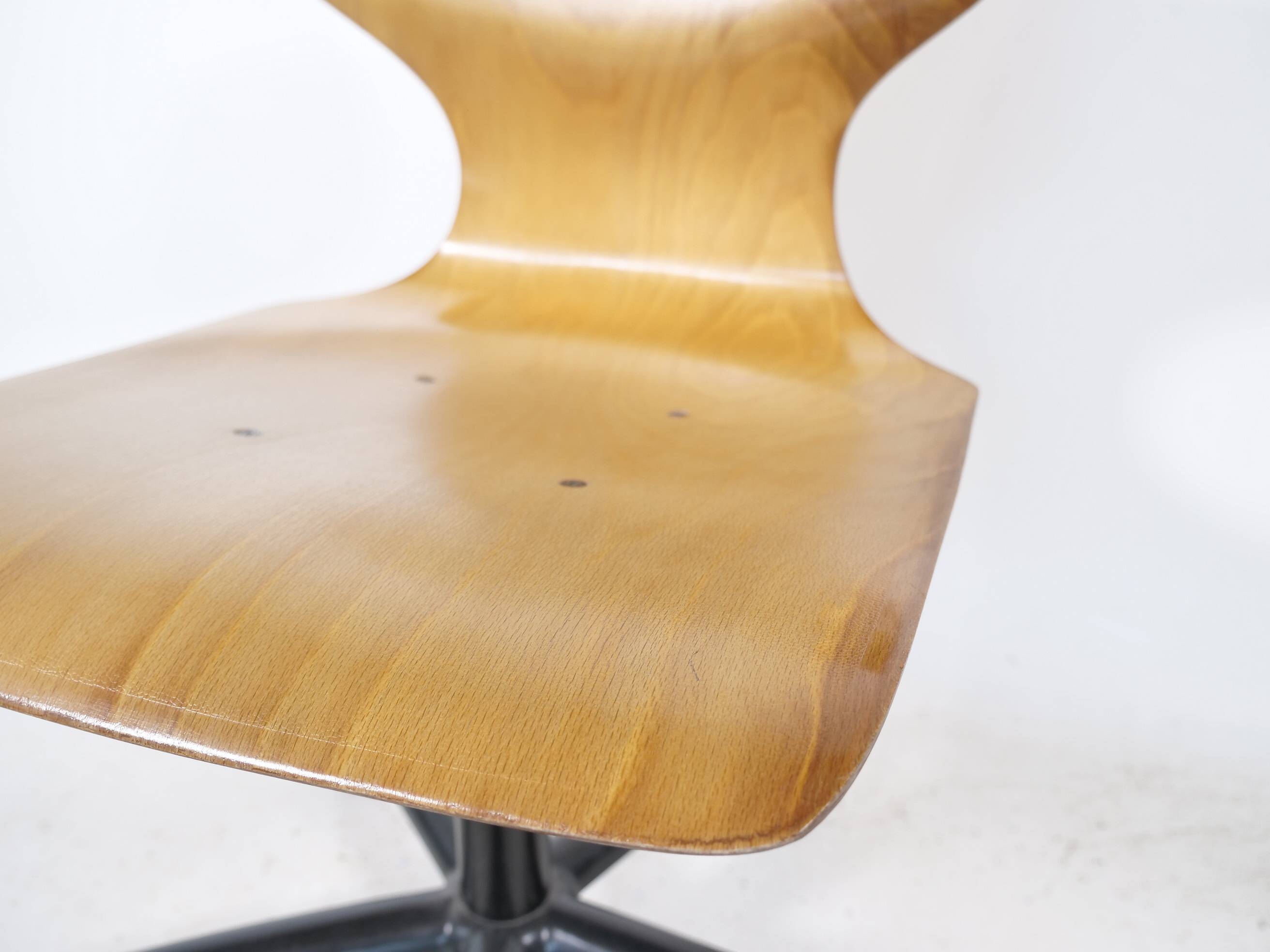 Vintage Workshop Chair 1970s  Shell Chair