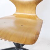 Vintage Workshop Chair 1970s  Shell Chair