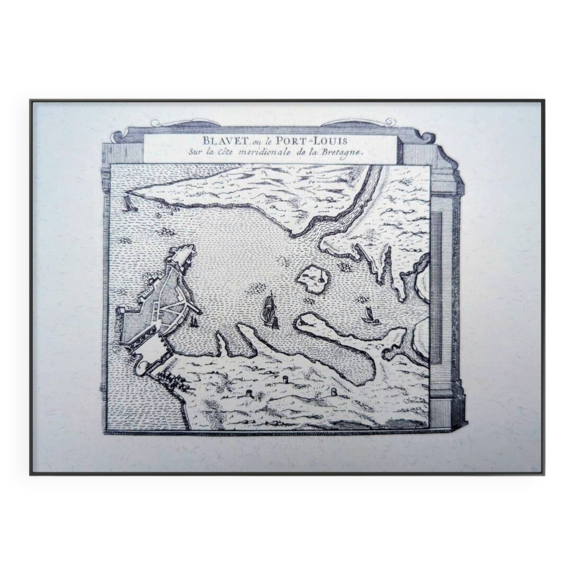 Printed in 1970, Port-Louis, Brittany.