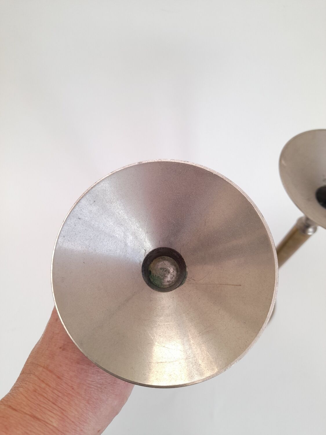 Pair of large Art Deco candlesticks