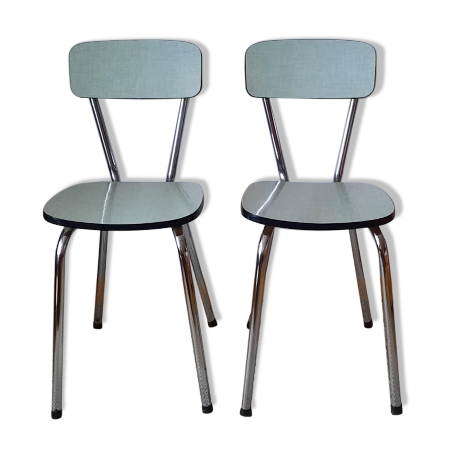 Lot of formica chairs