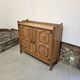 Oak buffet 1970 Guillerme and Chambron for Your House edition Circa