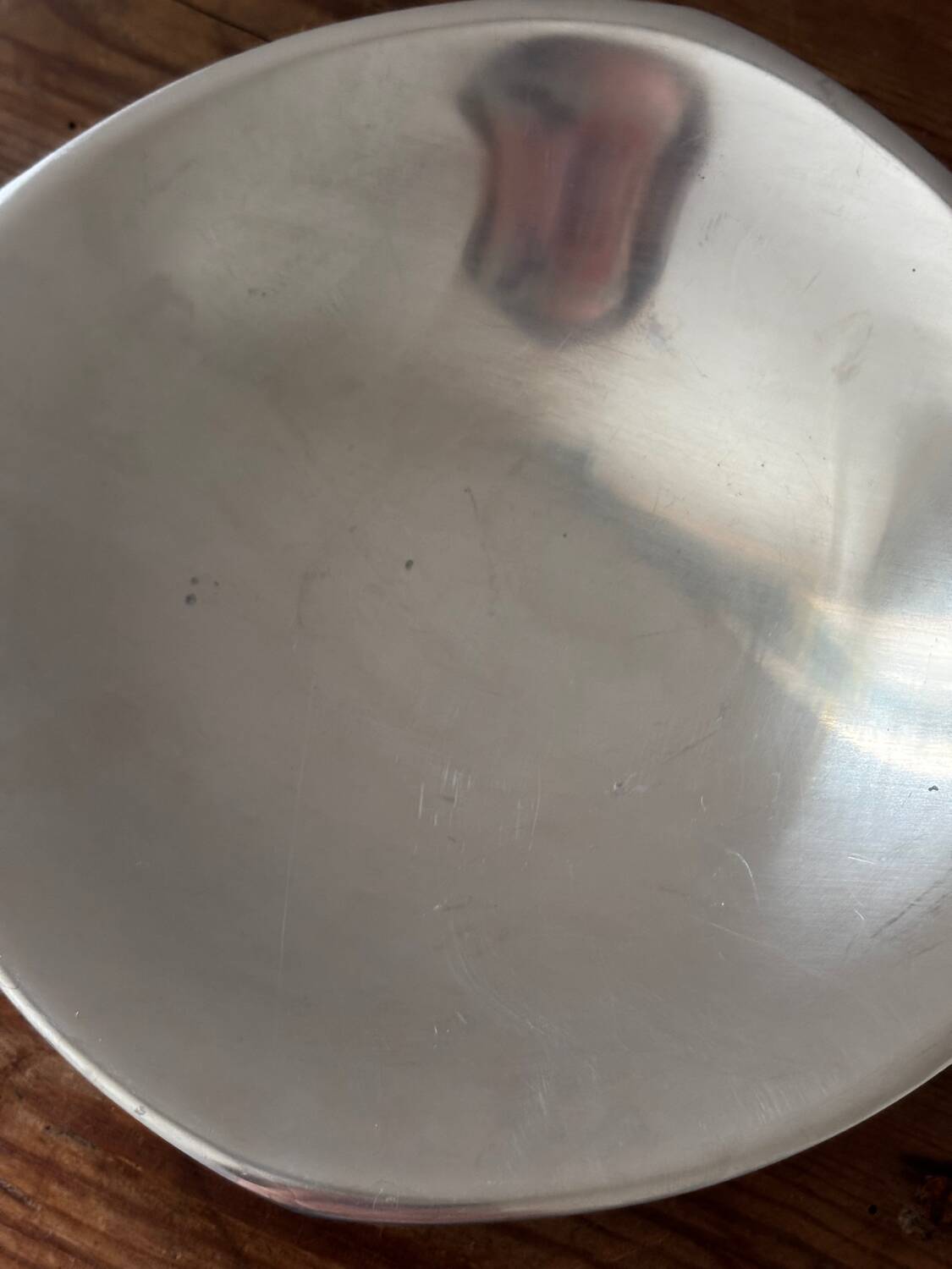 Joli vide poche vintage en inox Royal Uginium bb