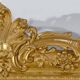 Important gilded wooden mirror, Louis XV style – first part of the 19th century