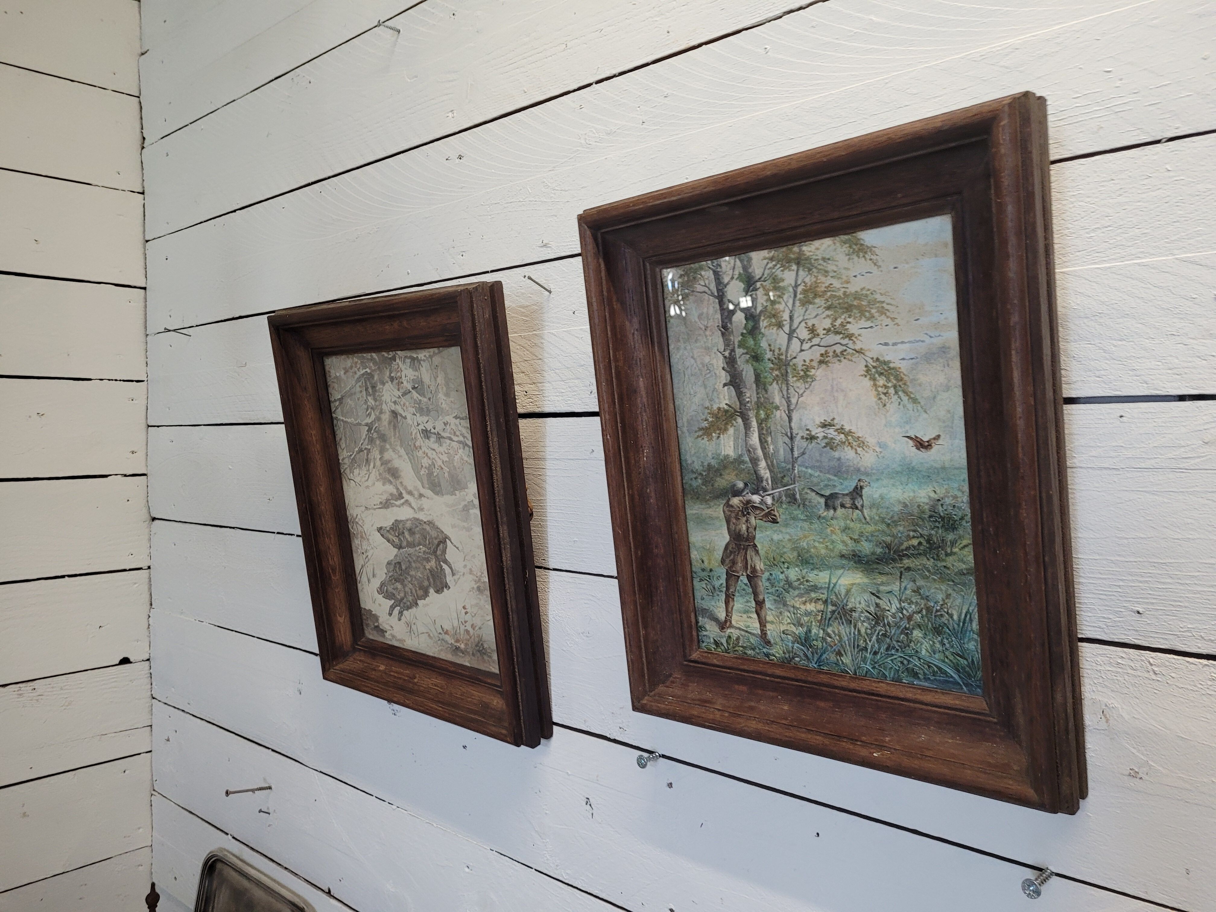 Pair of paintings