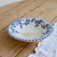 Low compote dish, old Dresden porcelain, blue and white – Fruit bowl