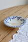 Low compote dish, old Dresden porcelain, blue and white – Fruit bowl